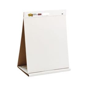 Picture 1 of Meeting chart Post-it 563R Super Sticky 50,8x58,4cm met tafelstandaard wit 20 vel