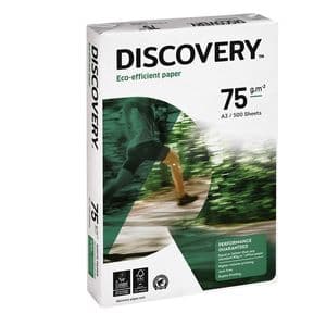 Picture 2 of Kopieerpapier Discovery A3 75gr wit 500 vel