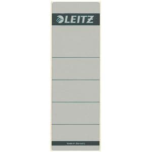 Picture 1 of Rugetiket Leitz breed/kort 62x192mm zelfklevend grijs 10 stuks