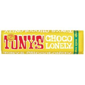 Picture 1 of Chocolade Tony's Chocolonely melk noga reep 47gr