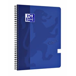 Picture 1 of Spiraalblok Oxford Touch A4 lijn 140 pagina's 80gr blauw