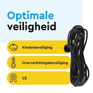 Picture 3 of Verlengkabel BRASQ 20m zwart