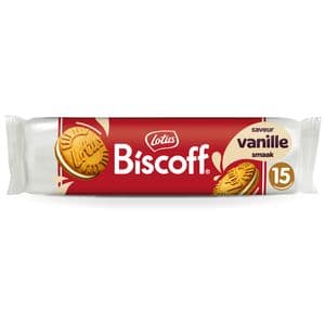 Picture 1 of Koekjes Lotus Biscoff speculoos sandwich vanille 15 stuks