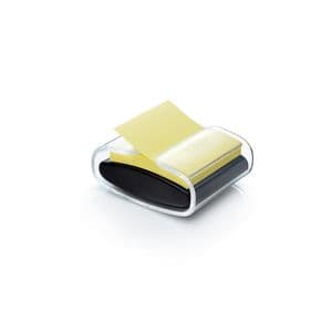 Picture 1 of Memoblokdispenser Pro tbv Post-it Z-Notes 76x76mm incl notes transparant zwart