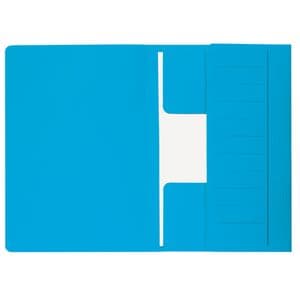 Picture 1 of Dossiermap Djois Secolor Mammoet folio 3 kleppen 250gr recycled blauw