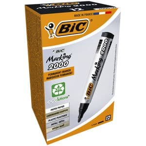 Picture 3 of Viltstift Bic 2000 ecolutions rond large zwart