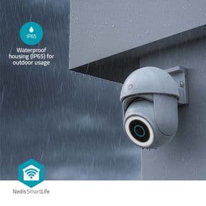 Picture 7 of Beveiligingscamera Nedis Smartlife Wifi buiten 3MP Full HD 1296p wit