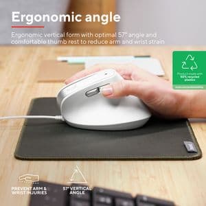 Picture 4 of Muis Trust ergonomisch BAYO II wit