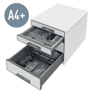 Picture 2 of Ladenblok Leitz WOW CUBE A4 maxi 4 laden wit/grijs