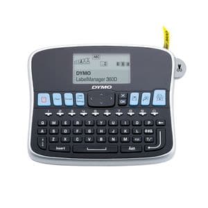 Picture 1 of Labelprinter Dymo LabelManager 360D draagbaar qwerty 19mm zwart