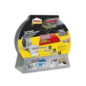 Picture 2 of Plakband Pattex Power Tape 50mmx25m grijs