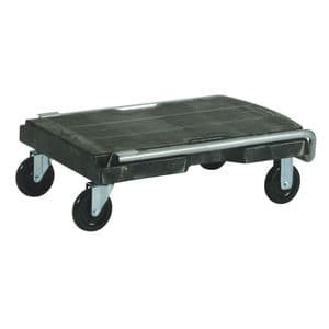 Picture 3 of Transportkar Rubbermaid Triple Trolley inklapbaar 227kg zwart