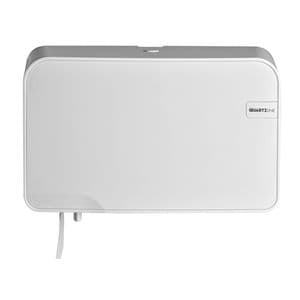Picture 1 of Toiletpapierdispenser Quartzline Q2 klein duo wit 441002