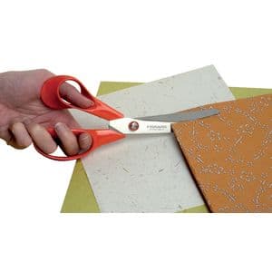 Picture 1 of Schaar Fiskars Classic universeel 21cm links rood