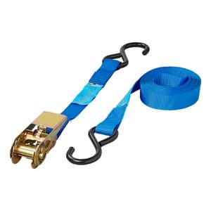 Picture 2 of Spanband ProPlus ratel 5 meter met 2 haken blauw