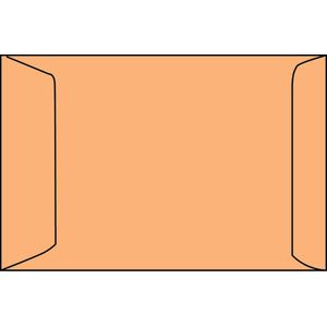 Picture 2 of Envelop Quantore akte P185 185x280mm bruinkraft 500 stuks