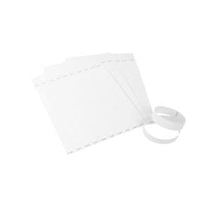 Picture 1 of Polsband Colop E-mark 250x19mm 100 stuks wit