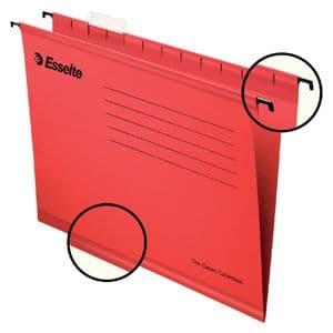 Picture 5 of Hangmap Esselte Classic A4 V-bodem 345x240mm rood