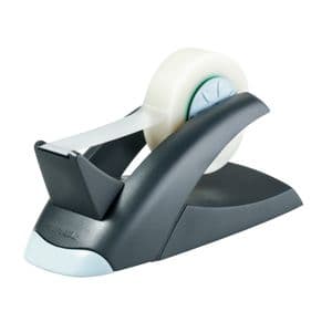 Picture 1 of Tapehouder Vegas met taperol 19mmx33m zwart/grijs