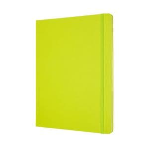Picture 2 of Notitieboek Moleskine XL 190x250mm lijn hard cover lemon green