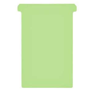 Picture 1 of T-kaart Djois formaat 4 107mm groen 100 stuks
