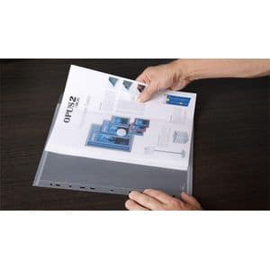 Picture 4 of Enveloptas Europel A4 240x310mm 11-gaats PP transparant wit
