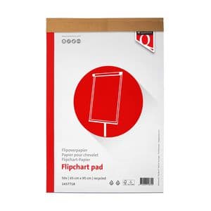 Picture 1 of Flipoverpapier Quantore 65x95cm 50vel recycled ongevouwen