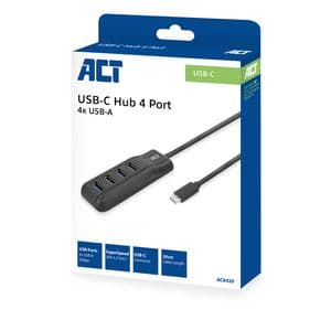 Picture 7 of Hub ACT USB-C 3.0 4 poorts USB-A