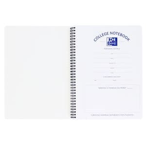 Picture 6 of Collegeblok Oxford School A4+ lijn 23-gaats 160 pagina's 80gr assorti