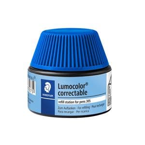 Picture 1 of Viltstiftvulling Staedtler Lumocolor 305 non permanent correctable blauw