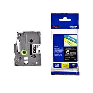 Picture 1 of Labeltape Brother P-touch TZe-315 standaard 6mm wit op zwart