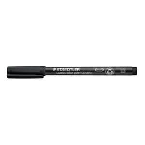 Picture 2 of Viltstift Staedtler Lumocolor 317 permanent M zwart