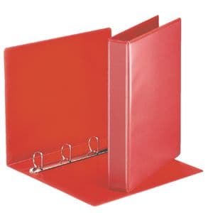 Picture 2 of Presentatieringband Esselte panorama A4 4-rings D-mechaniek 20mm PP rood