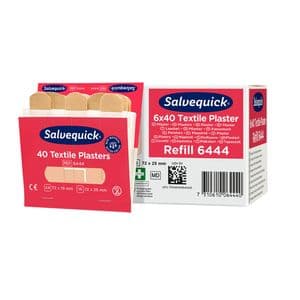 Picture 2 of Pleisters Salvequick navulling textiel 6x 40 stuks