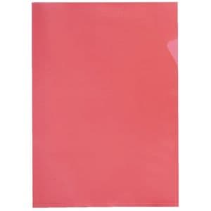 Picture 1 of Insteekmap L-model Quantore A4 PP 0.12mm rood 25 stuks