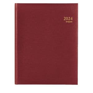 Picture 1 of Agenda 2027 Brepols Timing Lima 7dagen/2pagina's zestalig bordeaux