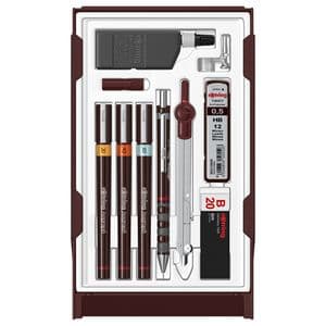 Picture 1 of Tekenset rOtring Isograph 7-delig
