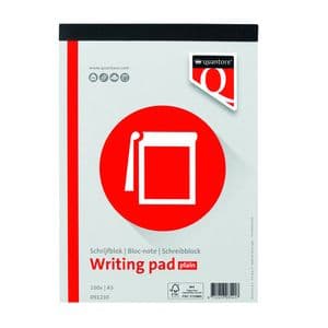 Picture 1 of Schrijfblok Quantore A5 blanco 100vel 60 gr