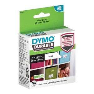 Picture 1 of Etiket Dymo LabelWriter industrieel 25x54mm 1 rol á 160 stuks wit