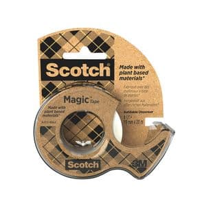 Picture 1 of Plakband Scotch Magic 919 19mmx20m transparant + gerecyclede afroller
