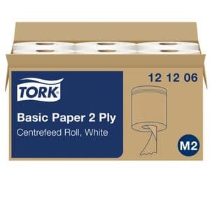 Picture 1 of Poetspapier Tork M2 Basic Universal 2-laags 160m wit 121206