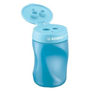 Picture 1 of Puntenslijper STABILO Easy 4501 3 in 1 linkshandig blauw