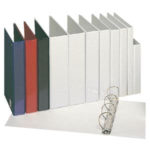 Picture 1 of Presentatieringband Esselte panorama A4 4-rings D-mechaniek 20mm PP rood