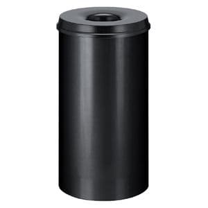 Picture 2 of Papierbak met vlamdover Vepabins 50 liter 335mm zwart