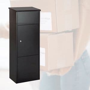 Picture 7 of Pakketbrievenbus BRASQ 105x38x24cm PB400 Zwart