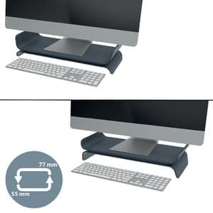Picture 3 of Monitorstandaard Leitz Ergo verstelbaar grijs