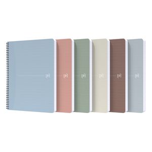 Picture 1 of Spiraalblok Oxford My Rec'Up A4 lijn 180 pagina's 80gr assorti