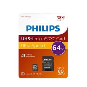 Picture 2 of Geheugenkaart Philips micro SDXC Class 10 UHS-I U1 64GB