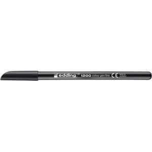Picture 3 of Fineliner edding 1200 001 fijn zwart blister à 3 stuks