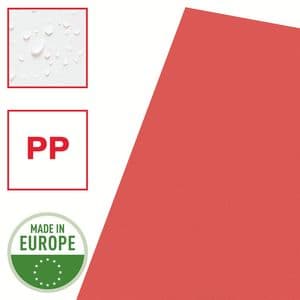 Picture 1 of Insteekmap L-model Esselte standaard A4 0.11mm PP rood 100 stuks